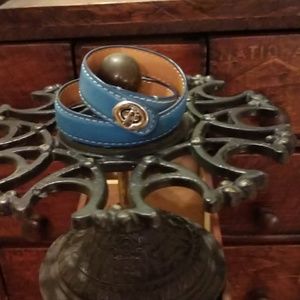 Leather wrap bracelet